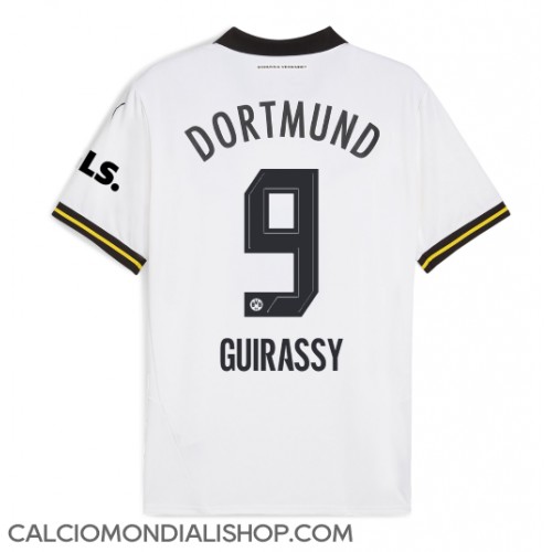 Maglie da calcio Borussia Dortmund Serhou Guirassy #9 Terza Maglia 2024-25 Manica Corta